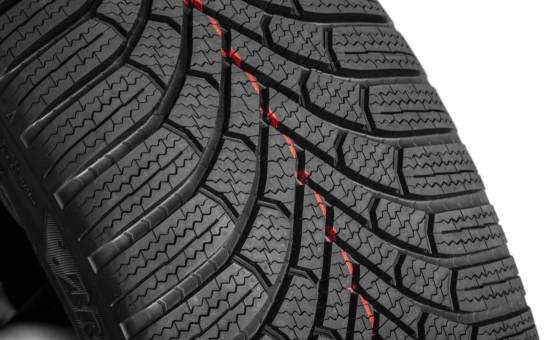 Complete winter alloy wheel Helix 19" for Superb IV